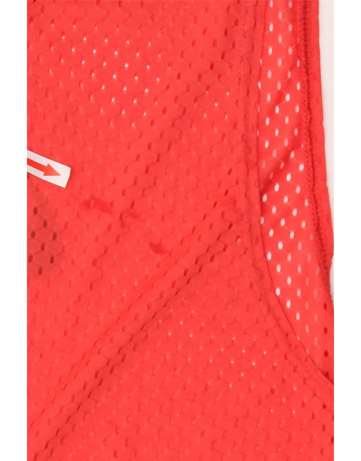Nike grafisk vest til mænd, stor rød polyester