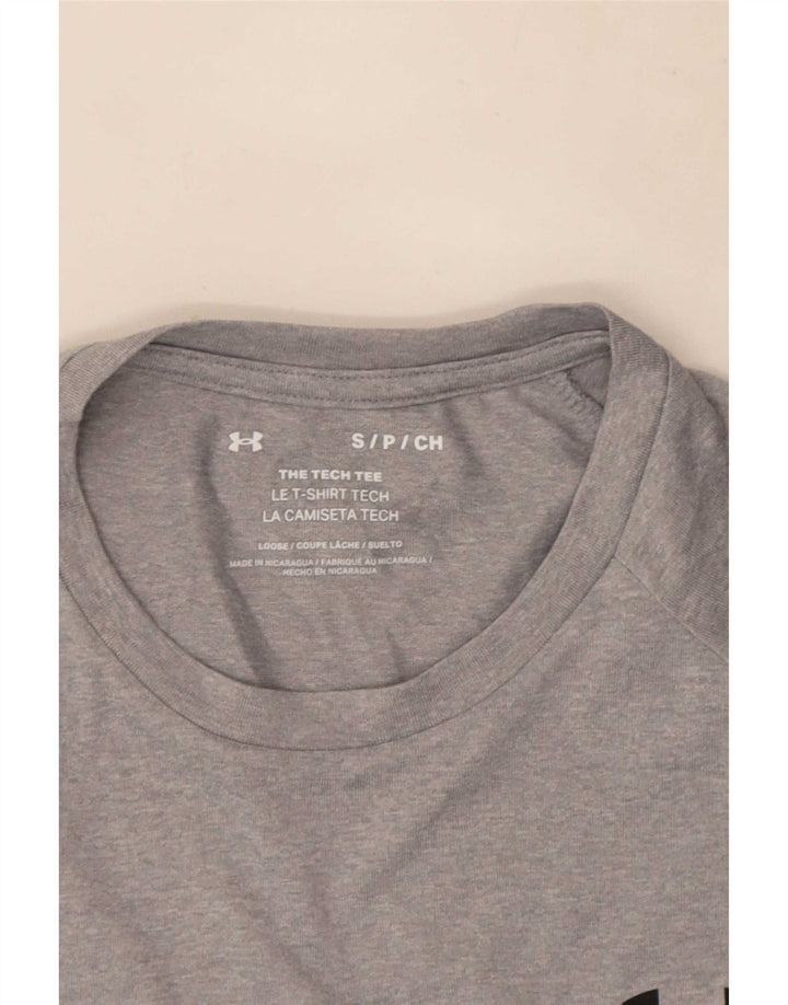 Under Armour Herre T-Shirt Top Lille Grå