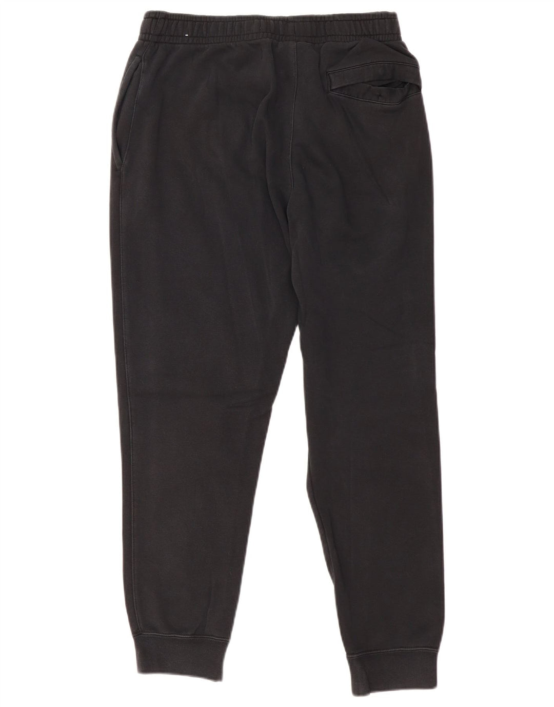 NIKE Mens Tracksuit Trousers Joggers Medium  Black Cotton