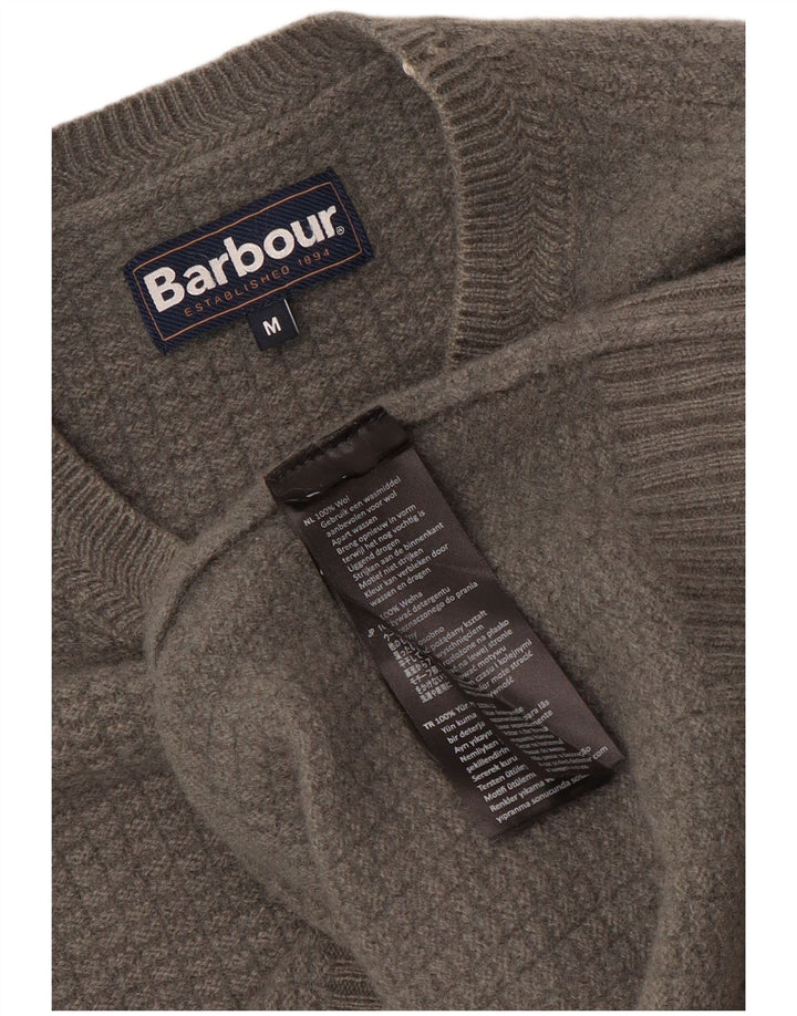 Barbour Boys Jumpertrøje med rund hals 11-12 år Medium Grå Uld