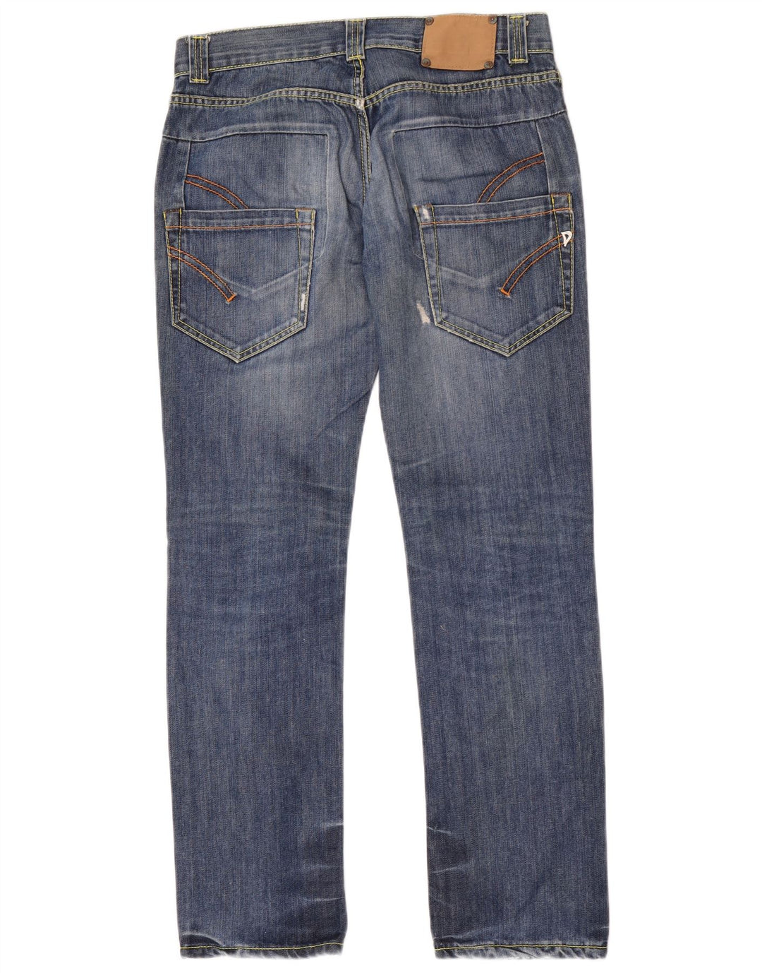 Dondup Dame Stan Dart Straight Jeans W29 L32 Blå Bomuld