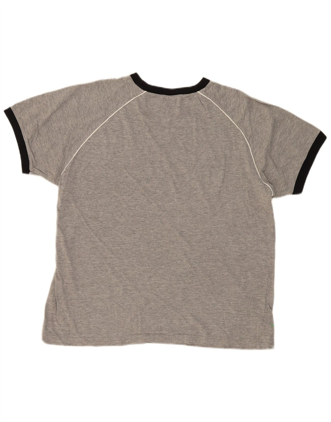 FILA Mens Graphic T-Shirt Top XL Grey Cotton