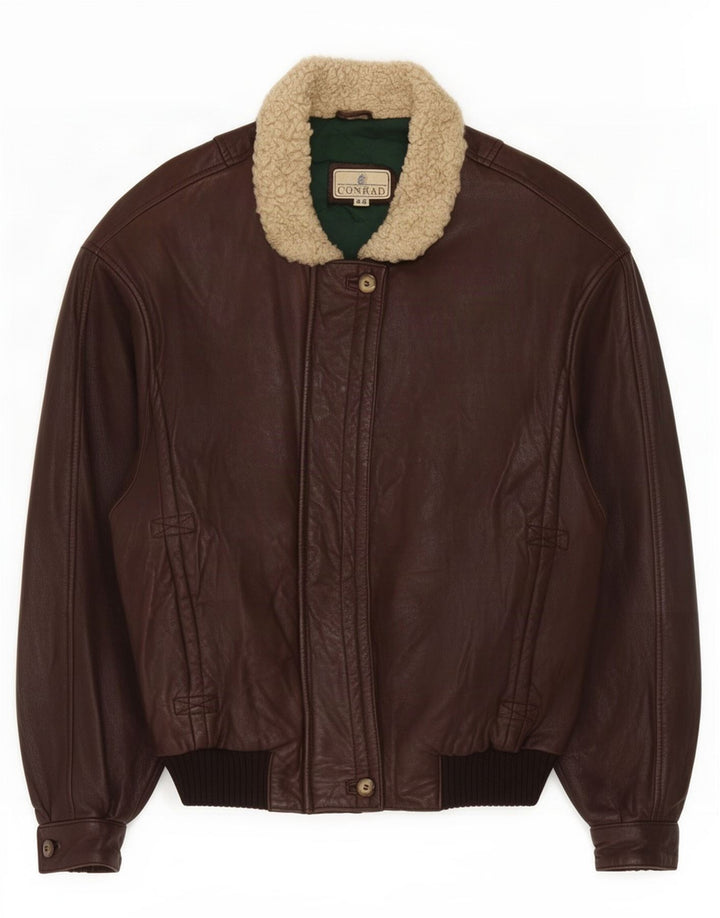 Conrad Dame Læderjakke IT 48 XL Brun