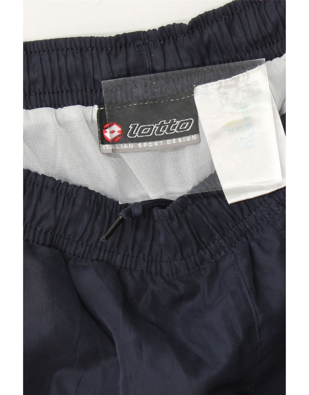 LOTTO Mens Sport Shorts UK 40/42 Large  Navy Blue Polyester Vintage Lotto and Second-Hand Lotto from Messina Hembry 
