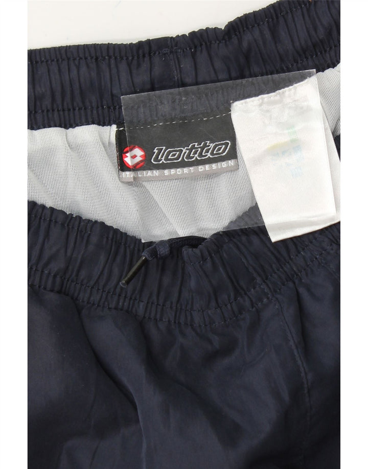 LOTTO Mens Sport Shorts UK 40/42 Large  Navy Blue Polyester Vintage Lotto and Second-Hand Lotto from Messina Hembry 