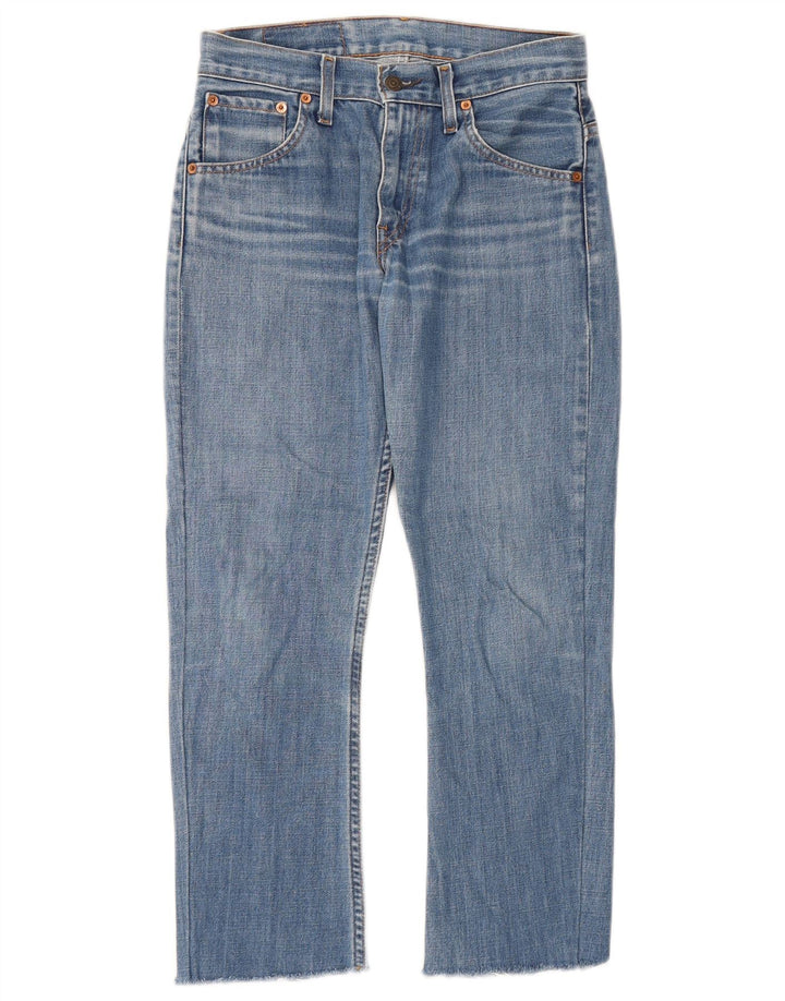 Levi's Herre 516 Cropped Jeans W27 L25 Blå