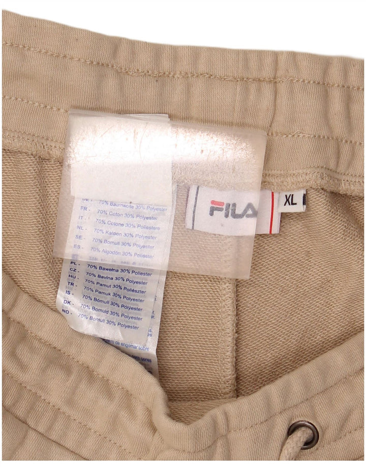 Fila Herre Sportshorts XL Beige Bomuld