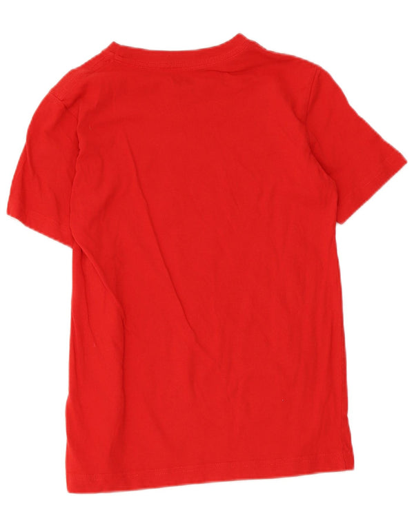 Levi's Boys Grafisk T-Shirt Top 11-12 År Rød Bomuld