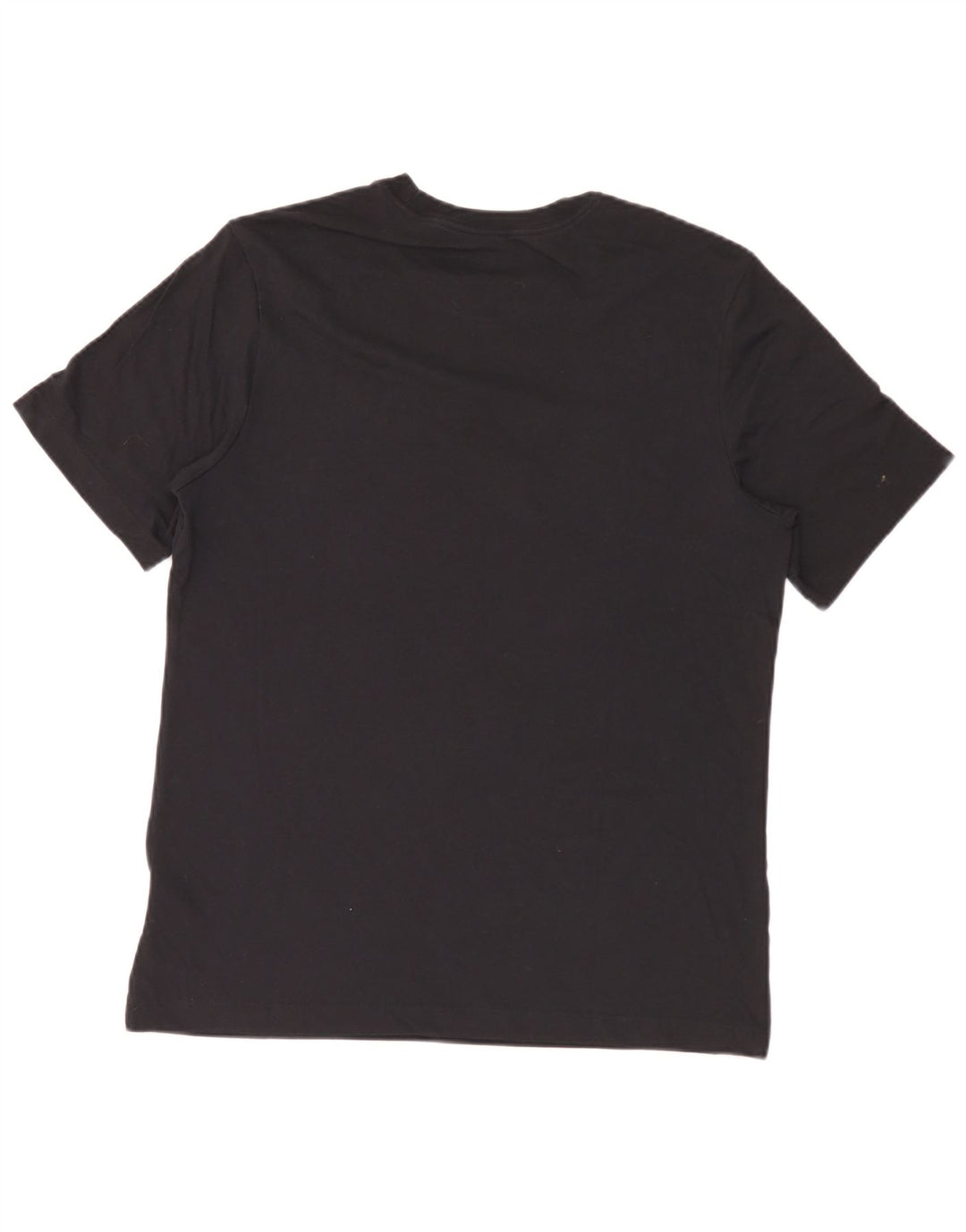 Nike Herre Dri Fit grafisk T-shirt Top Medium Sort Bomuld