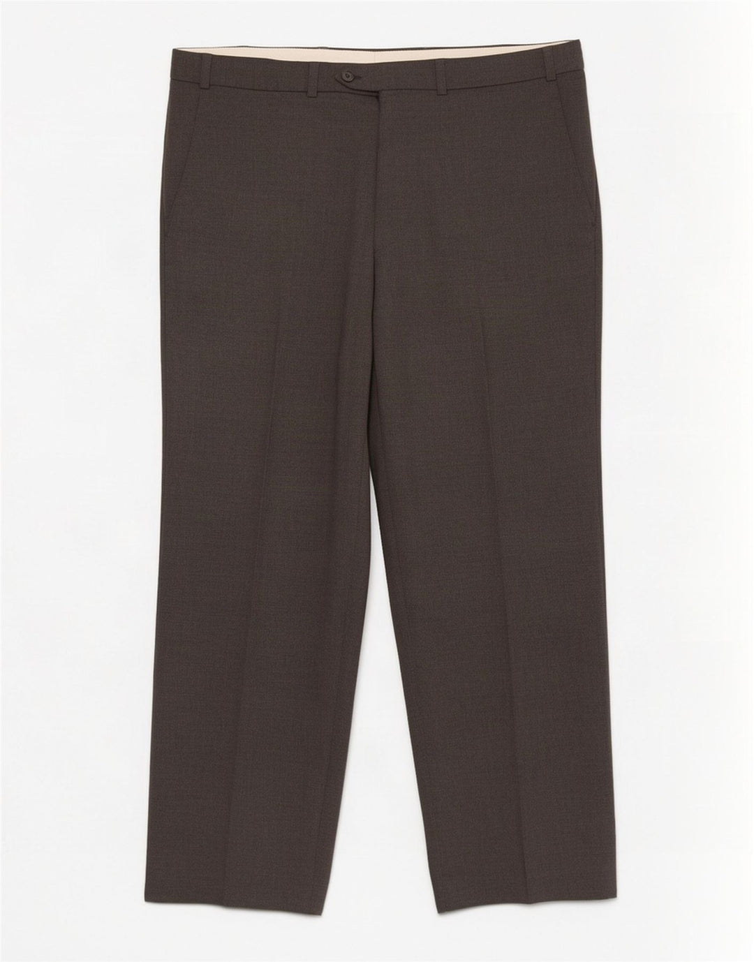 Marks & Spencer Straight Suit Bukser til mænd W36 L29 Grå polyester
