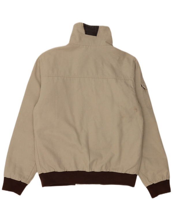 Murphy & Nye Herre Sailmakers Bomber Jacket UK 42 XL Grå Colourblock Bomuld