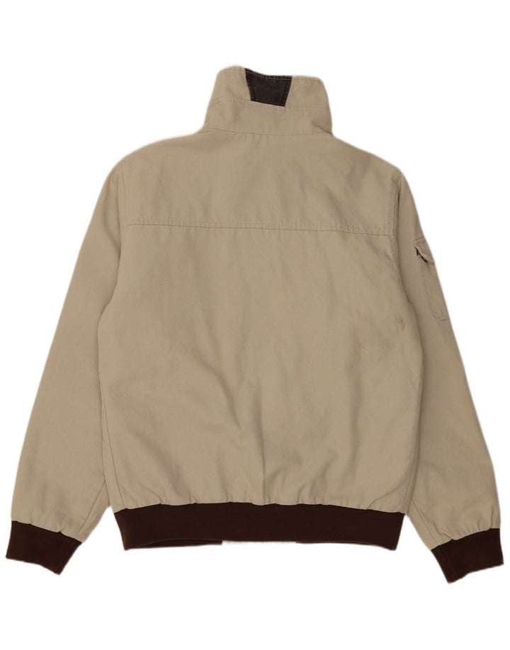 Murphy & Nye Herre Sailmakers Bomber Jacket UK 42 XL Grå Colourblock Bomuld