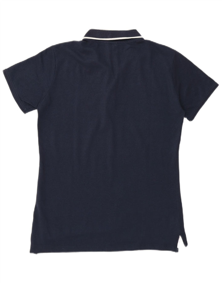 CHAMPION Womens Polo Shirt UK 18 XL Navy Blue