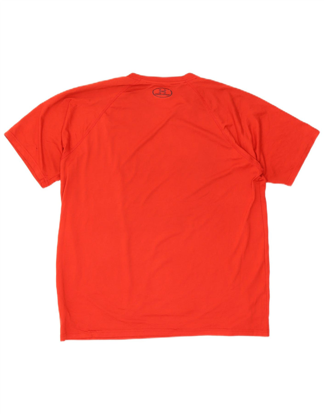 Under Armour Herre Heat Gear Grafisk T-Shirt Top Stor Rød Polyester