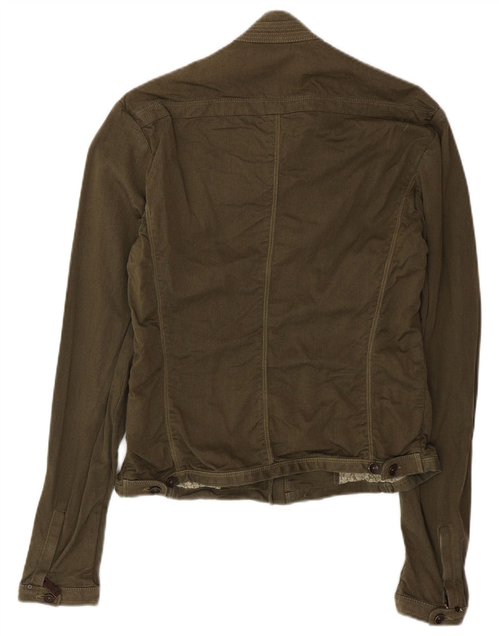 Datch Herre Utility Jacket UK 38 Medium Khaki Cotton
