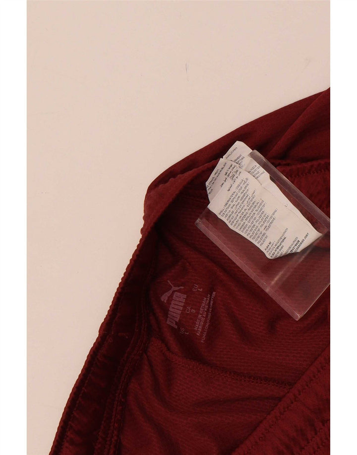 Puma Herre BVB Dortmund Sports Shorts Large Maroon