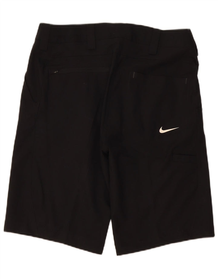 Nike Herre Cargo Shorts W32 Medium Sort Polyester