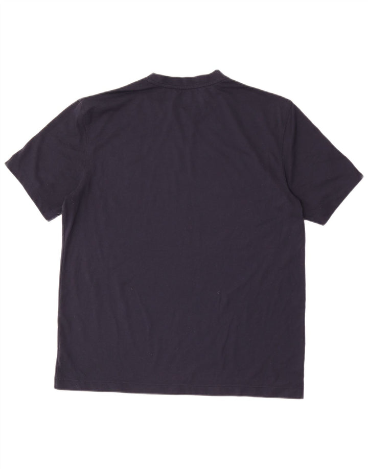Champion Herre T-Shirt Top Stor Marineblå Polyester