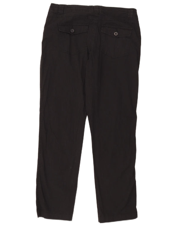 Mountain Warehouse Lige Chinobukser til kvinder UK 14 Large W32 L29 Sort