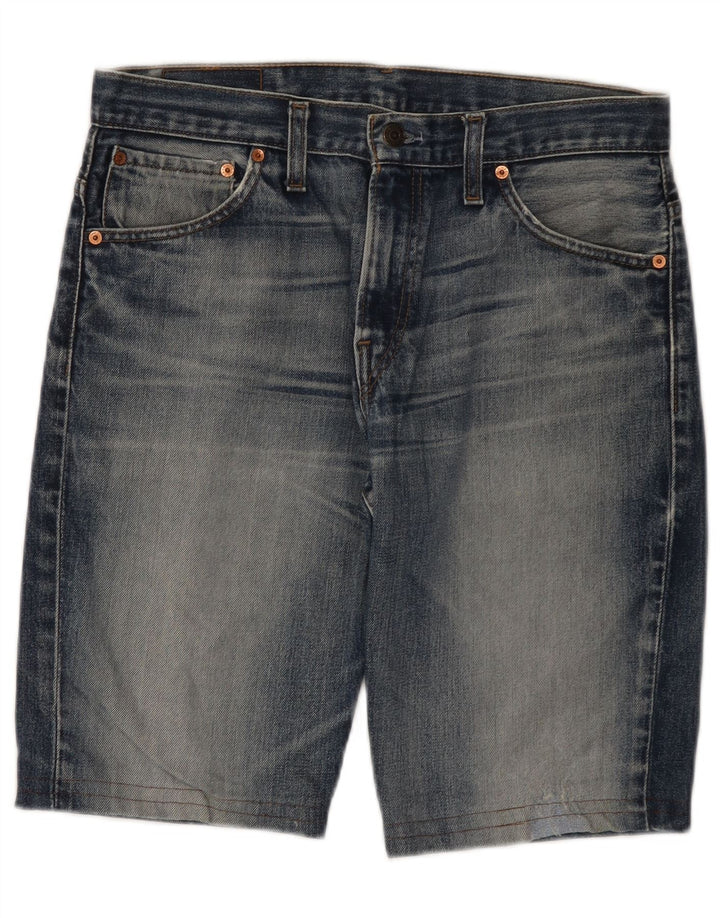 LEVI'S Herre 507 denimshorts W33 Medium Blue Bomuld
