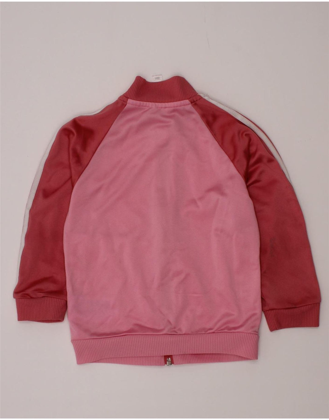 Adidas Pige Træningsdragt Topjakke 2-3 År Pink Colourblock Polyester