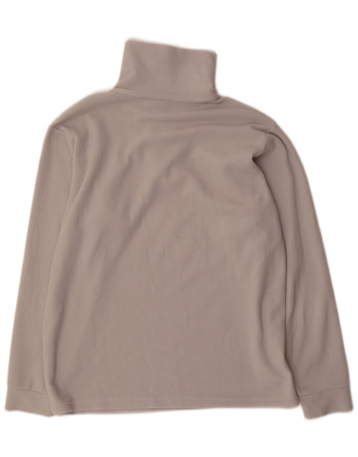 Colmar Fleece Jumper med lynlås til mænd mellem grå polyester