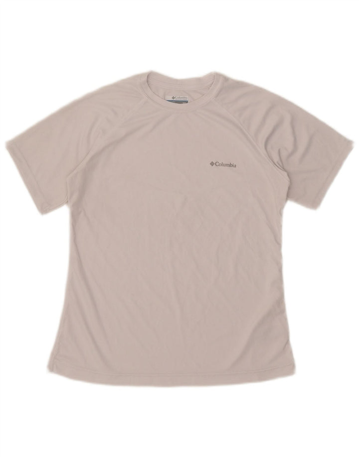 Columbia herre T-shirt top lille hvid polyester