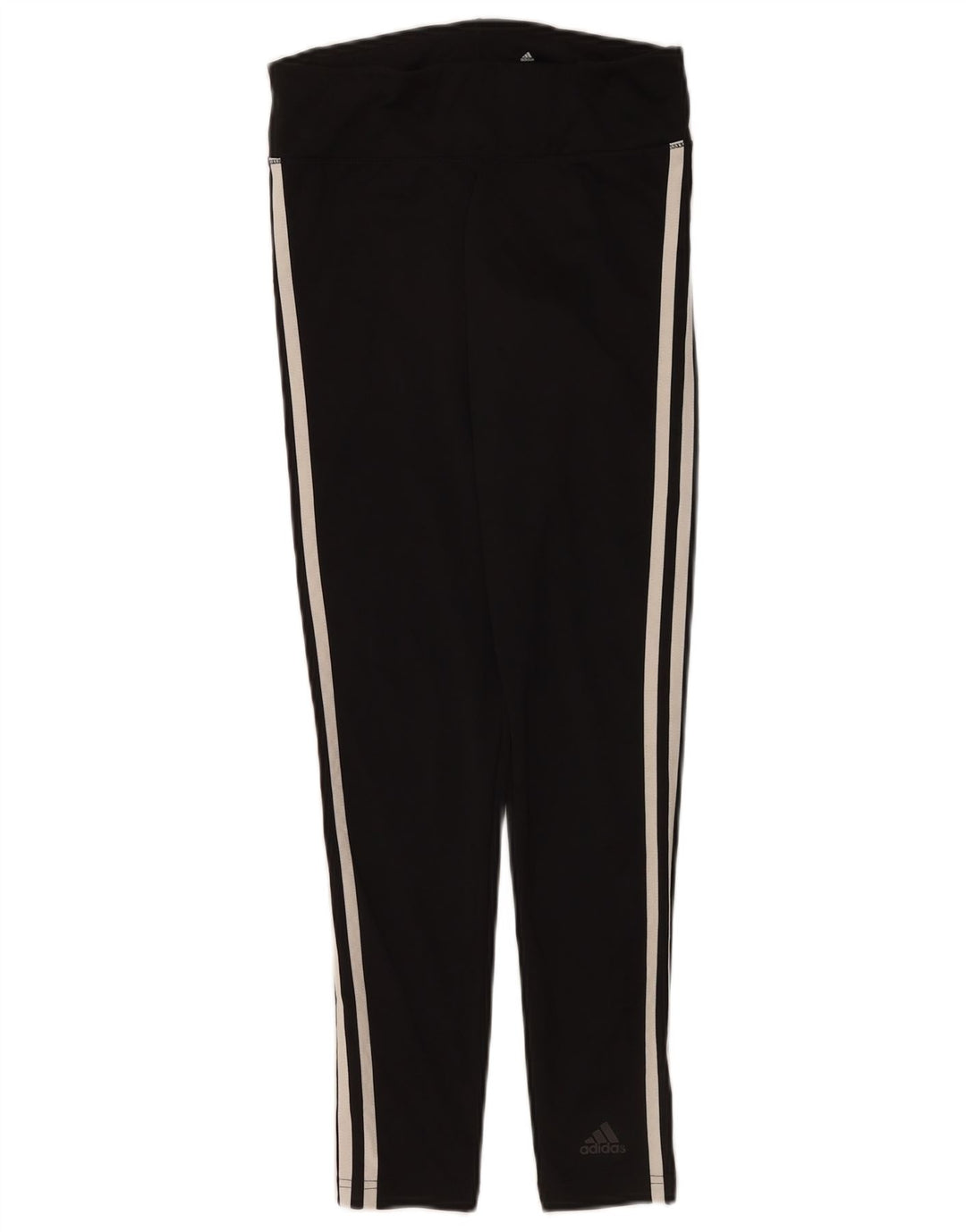 Adidas Womens Climalite Leggings UK 8/10 Small Black Polyester