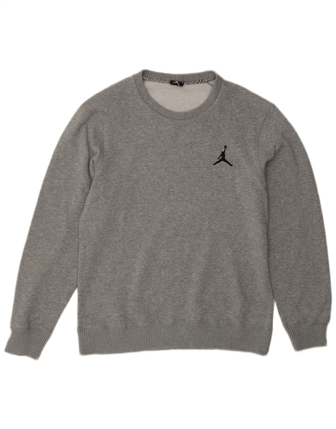 Jordan sweatshirt til mænd mellem grå flækket bomuld
