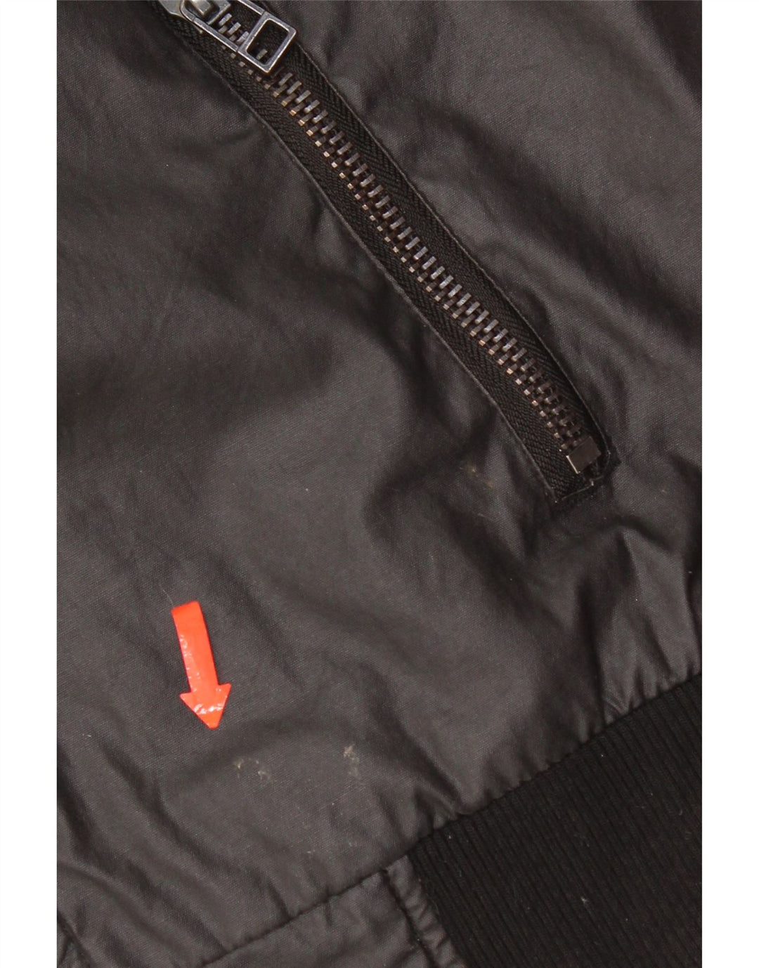 Vintage Herre Utility Jacket UK 40 Large Black Cotton