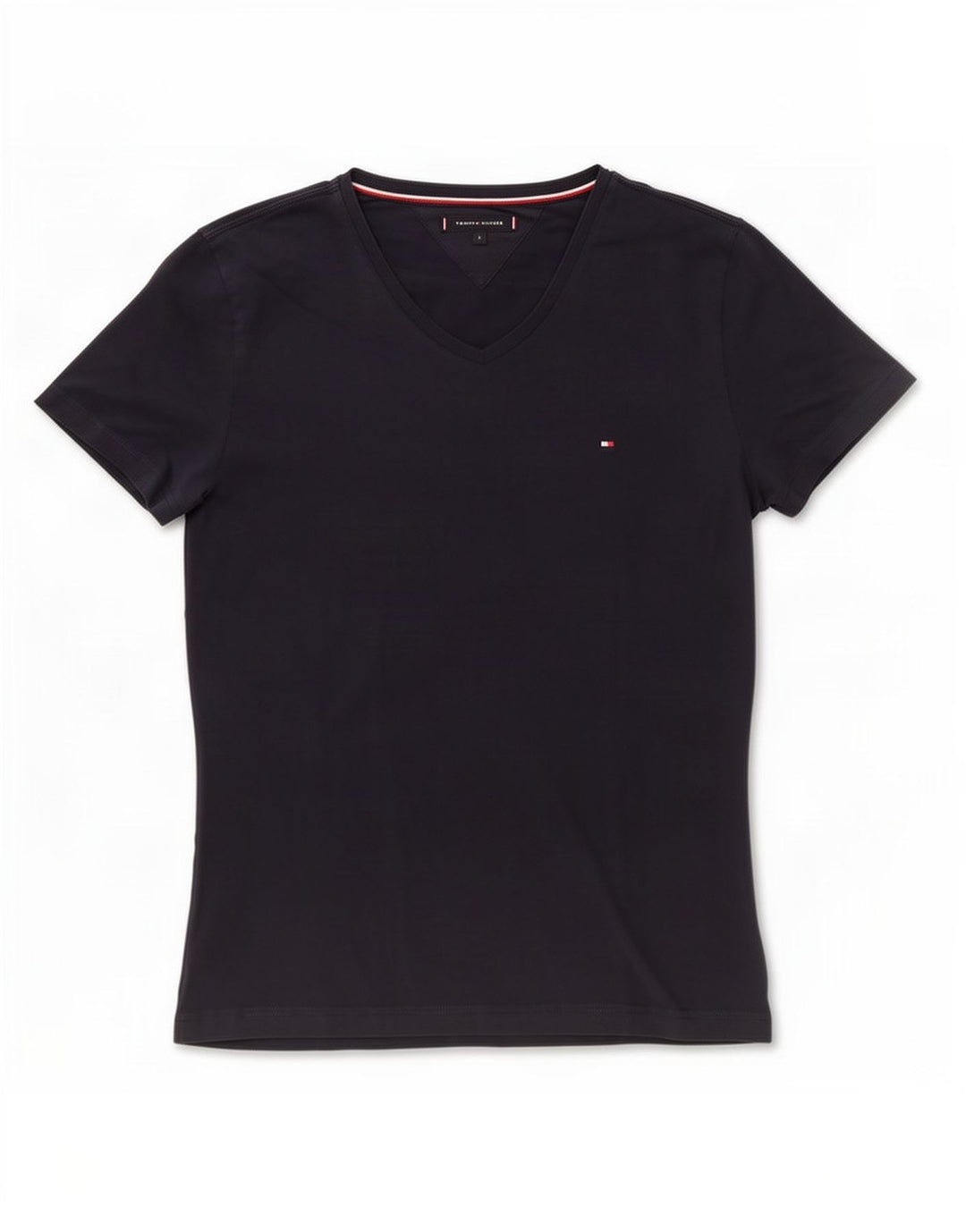 Tommy Hilfiger Herre T-Shirt Top Stor Marineblå