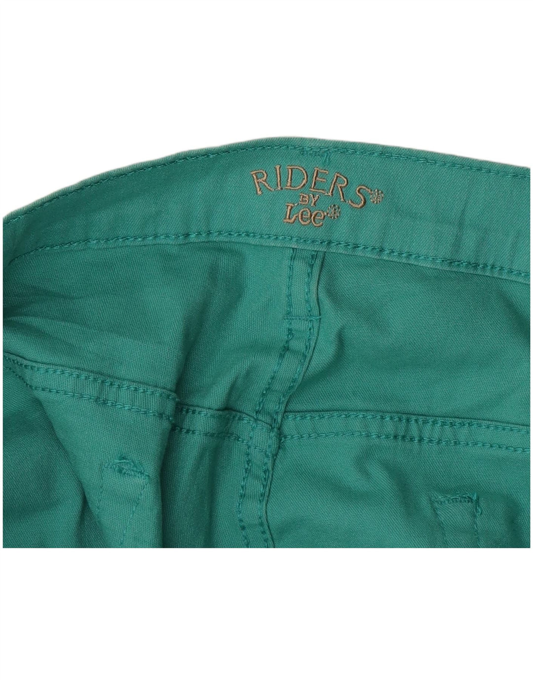 Lee Womens Riders Capri Bukser W44 L18 Turkis