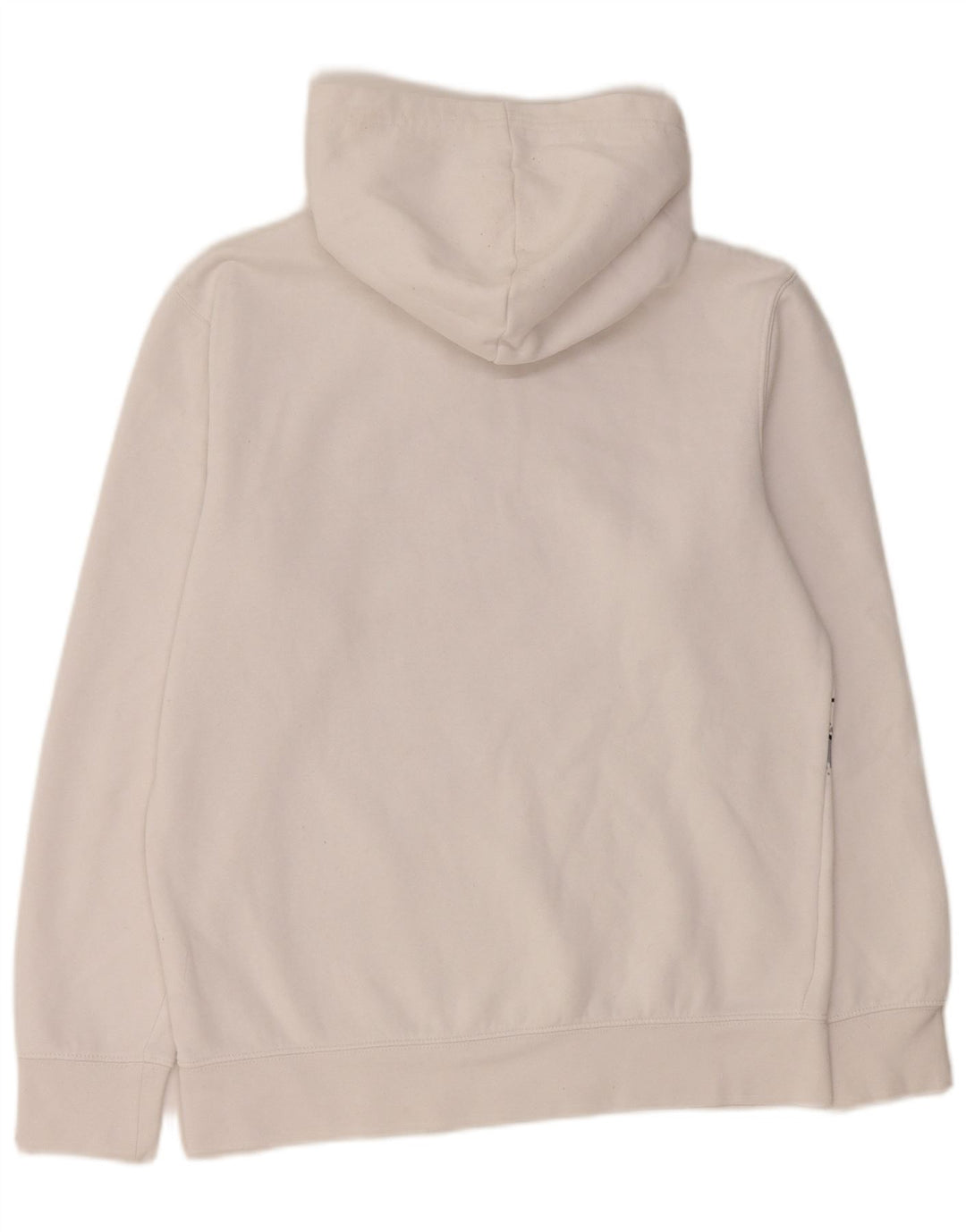 JORDAN Grafisk hættetrøje til drenge 13-14 år XL Hvid bomuld