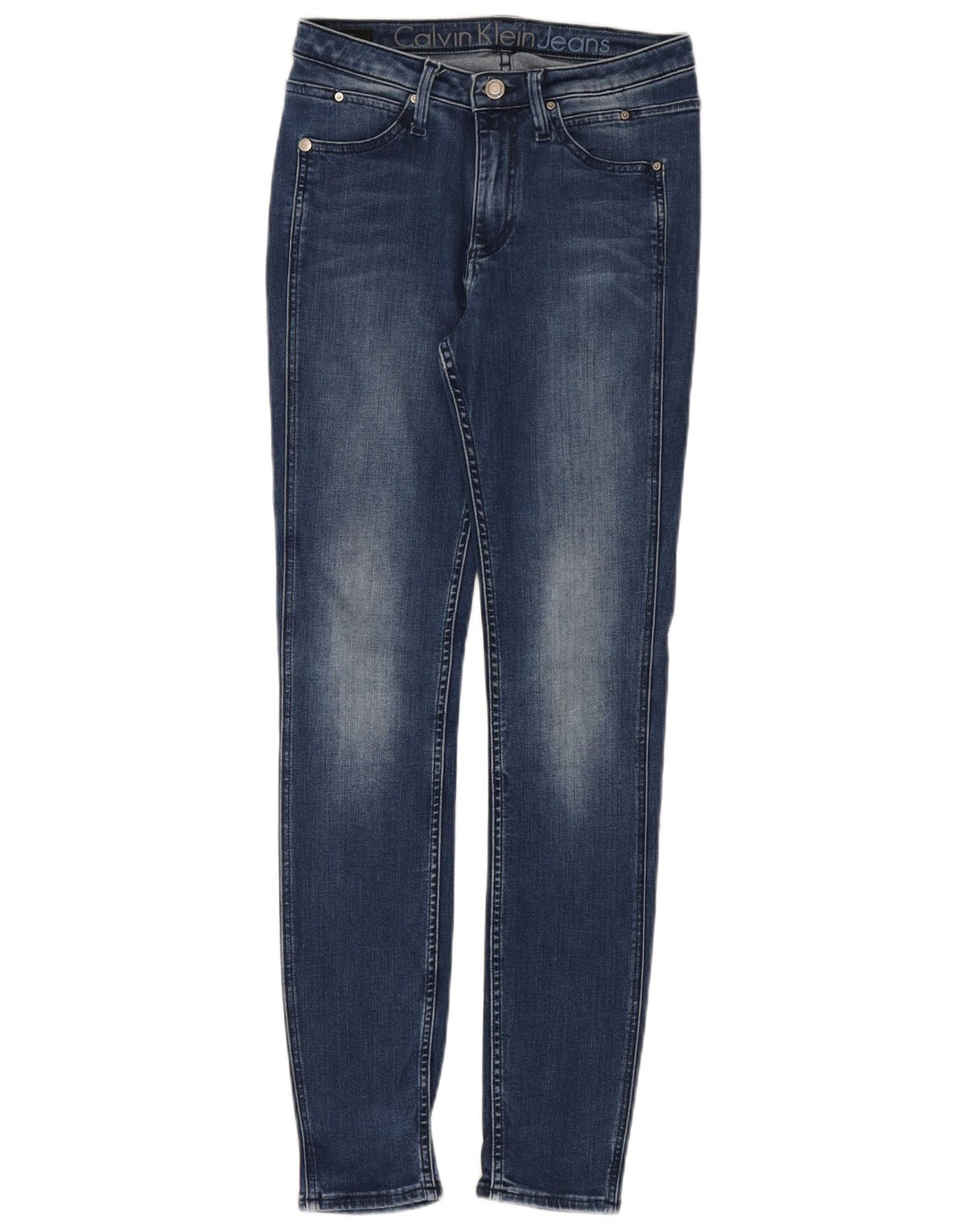 Calvin Klein Dame Skinny Jeans W28 L32 Blå
