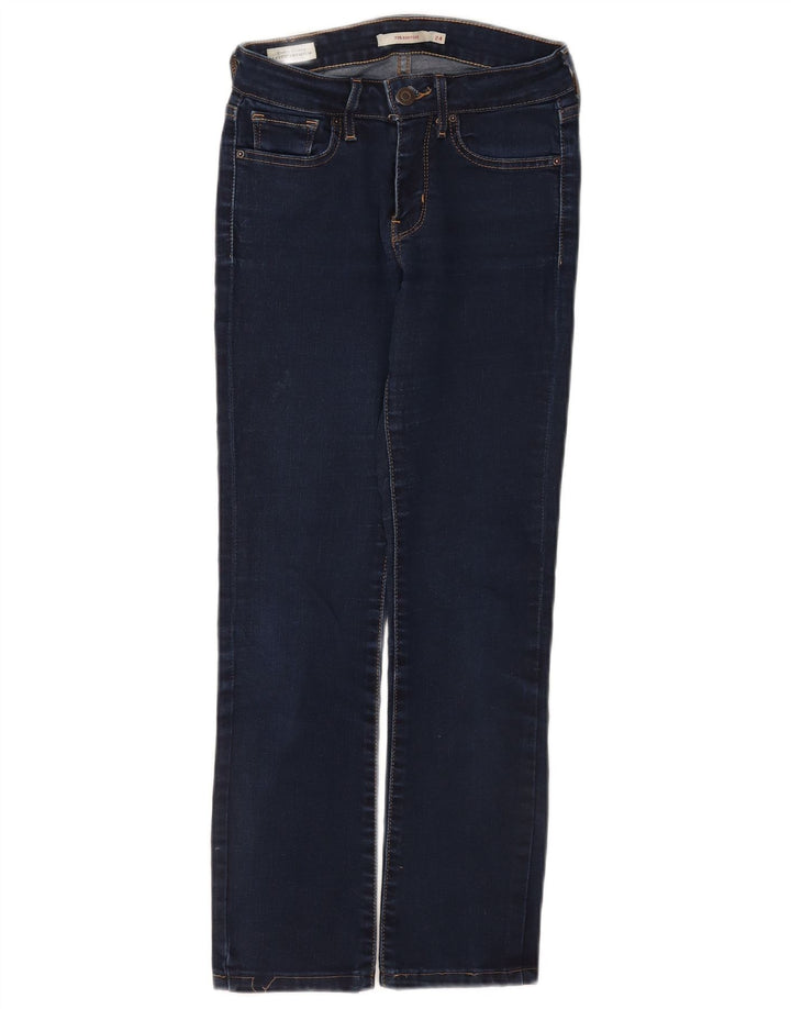 Levi's Dame 715 Bootcut Jeans W24 L26 Marineblå Bomuld