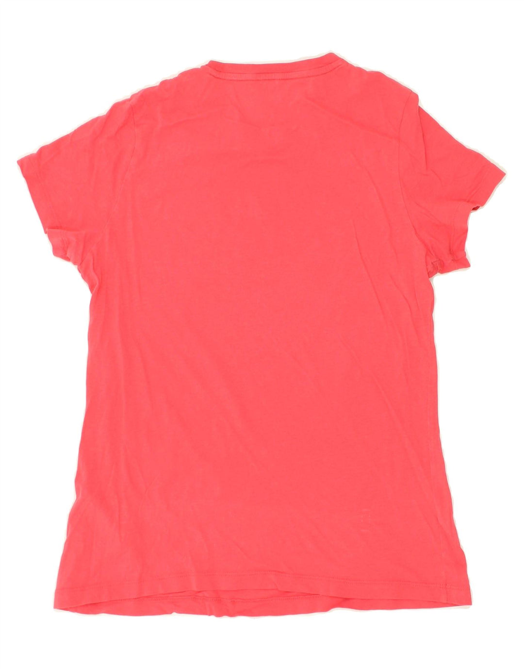 PUMA Womens Graphic T-Shirt Top UK 12 Medium Red Cotton Vintage Puma and Second-Hand Puma from Messina Hembry 
