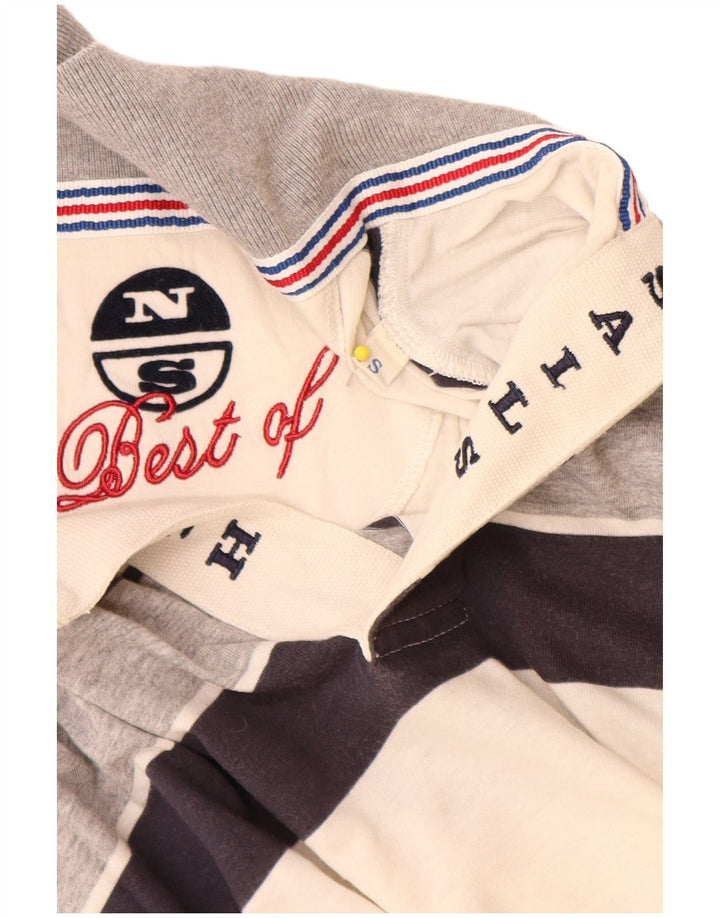 North Sails Herre poloshirt Lille flerfarvet stribet bomuld