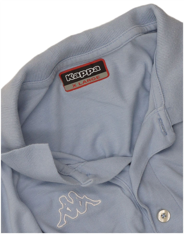Kappa herre poloshirt XL blå