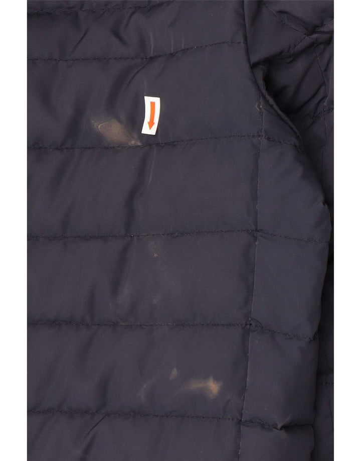 Tommy Hilfiger Herre hættepolstret jakke UK 36 Small Navy Blue Polyester