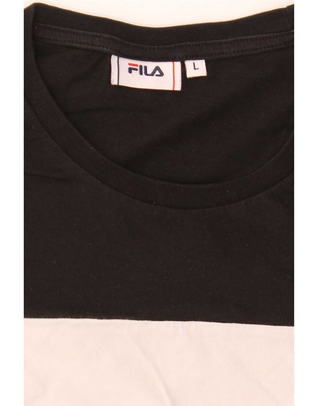 Fila Herre grafisk T-shirt Top Stor flerfarvet Colourblock