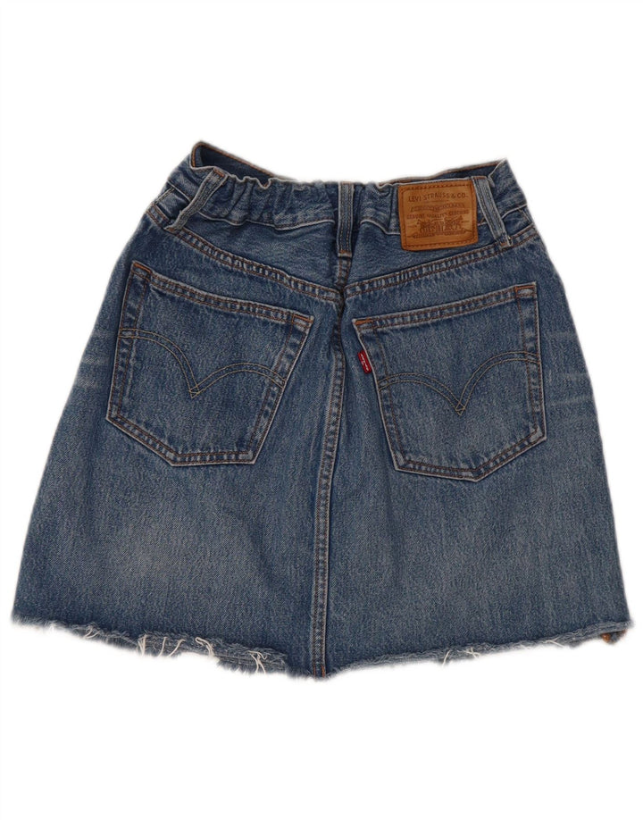 LEVI'S Mini-denimnederdel til kvinder W28 Medium Blue