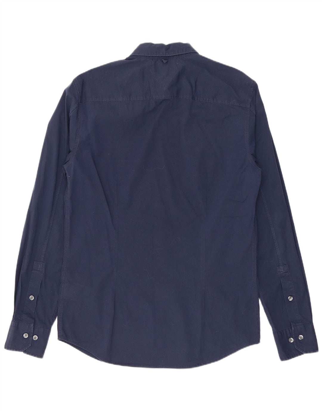 Tommy Hilfiger Herre Slim Fit skjorte Medium Navyblå Bomuld