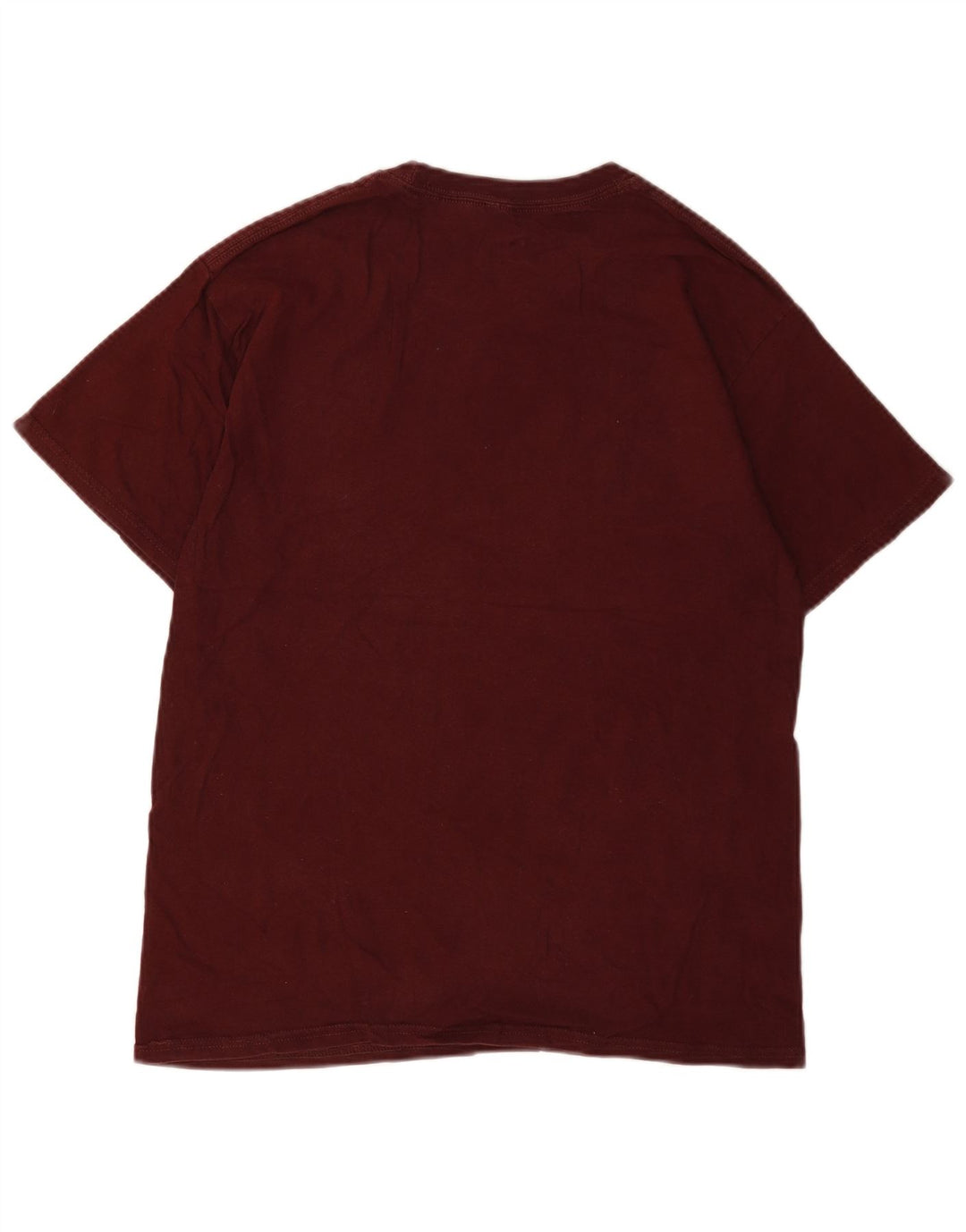 RUSSELL ATHLETIC Herre grafisk T-shirt top UK 38/40 Medium Burgundy