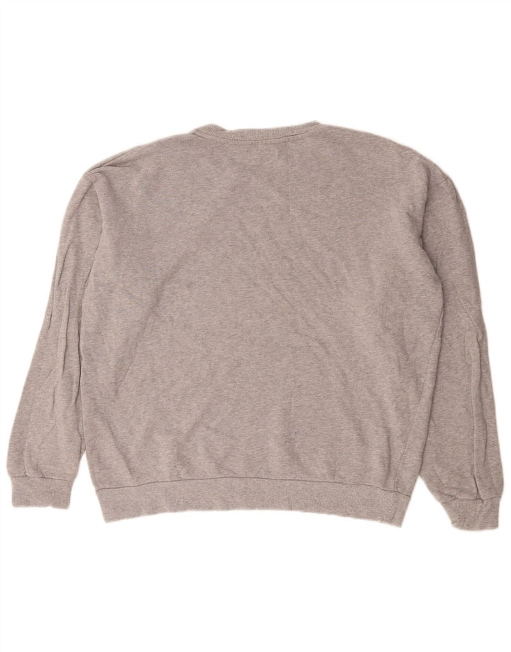 Zara Sweatshirt-trøje til mænd Medium Grey Flecked Bomuld