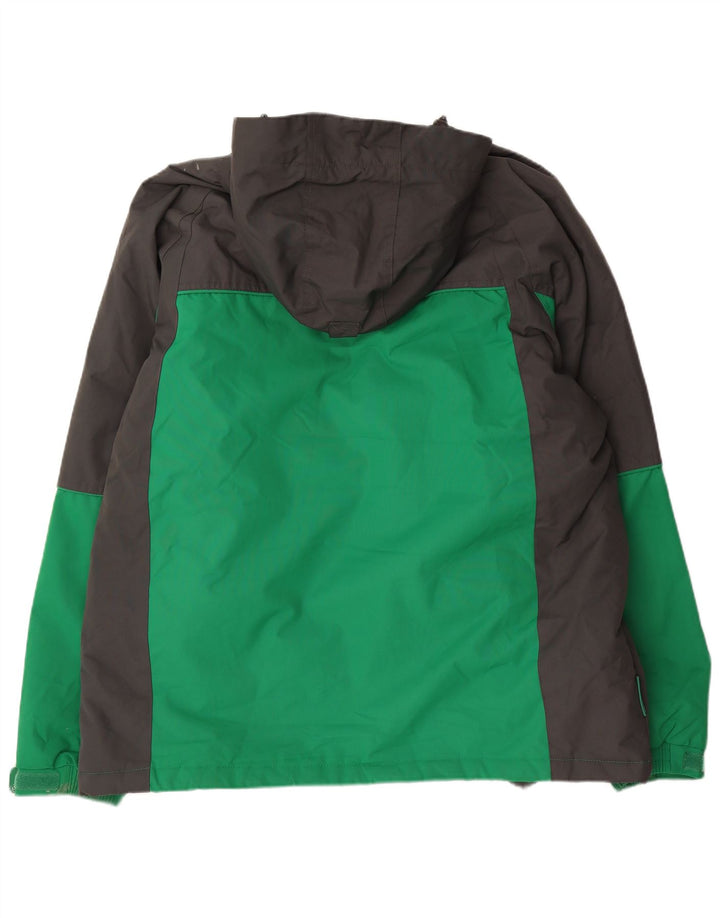 Mountain Warehouse Herre Windbreaker Jacket UK 44 2XL Grøn Colourblock