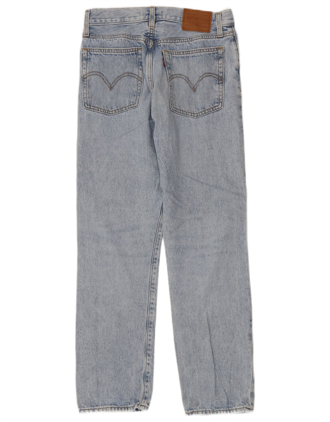 Levi's Dame Wedgie Straight Jeans W26 L28 Blå Bomuld