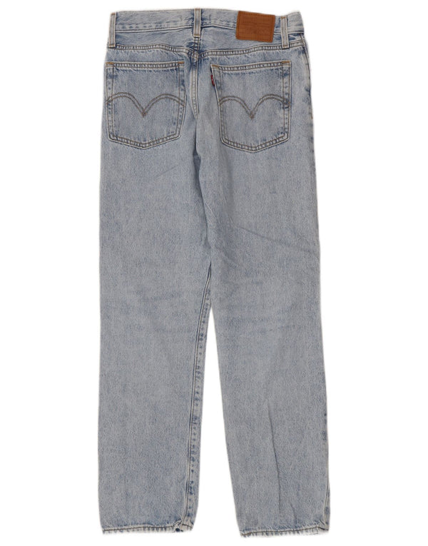 Levi's Dame Wedgie Straight Jeans W26 L28 Blå Bomuld