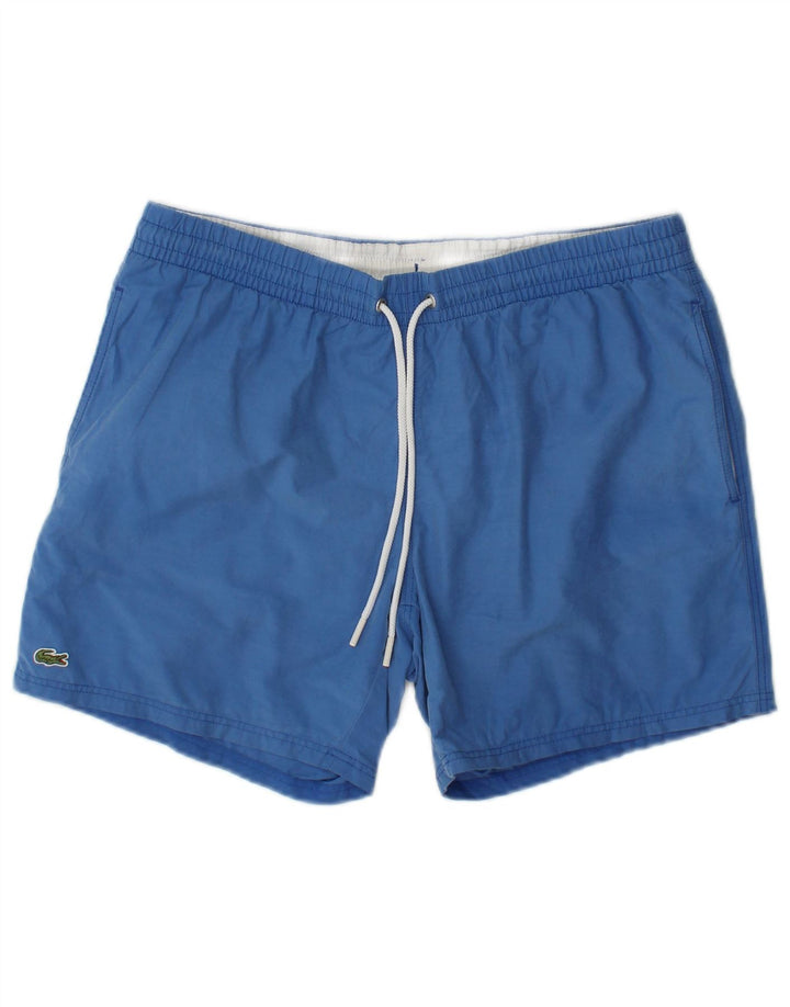 Lacoste Badeshorts til mænd mellemblå bomuld