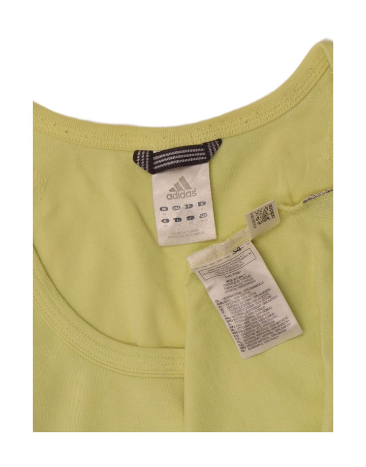 ADIDAS Damevest Top UK 14 Medium Grøn Bomuld