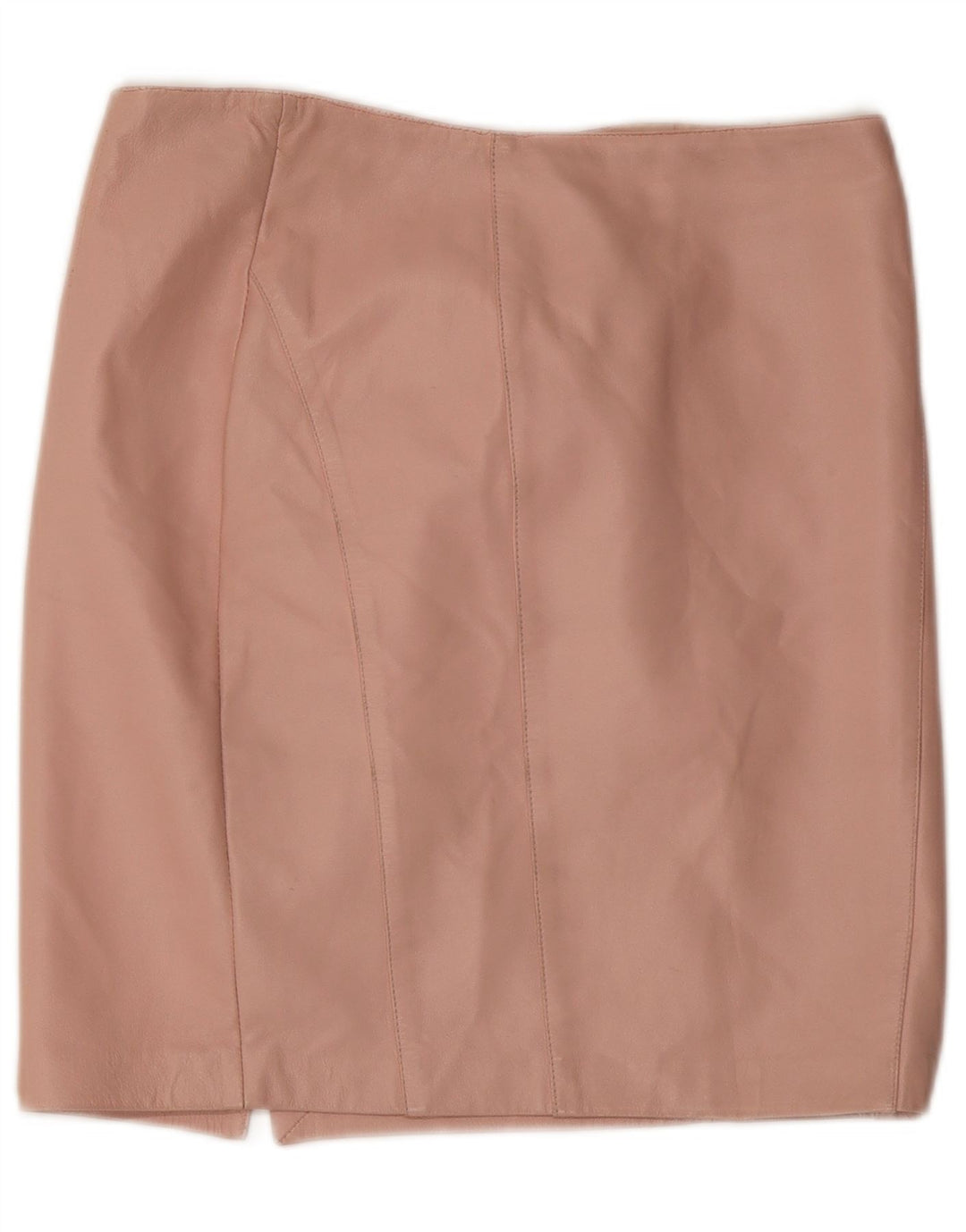Vintage lædernederdel til kvinder W32 Large Pink